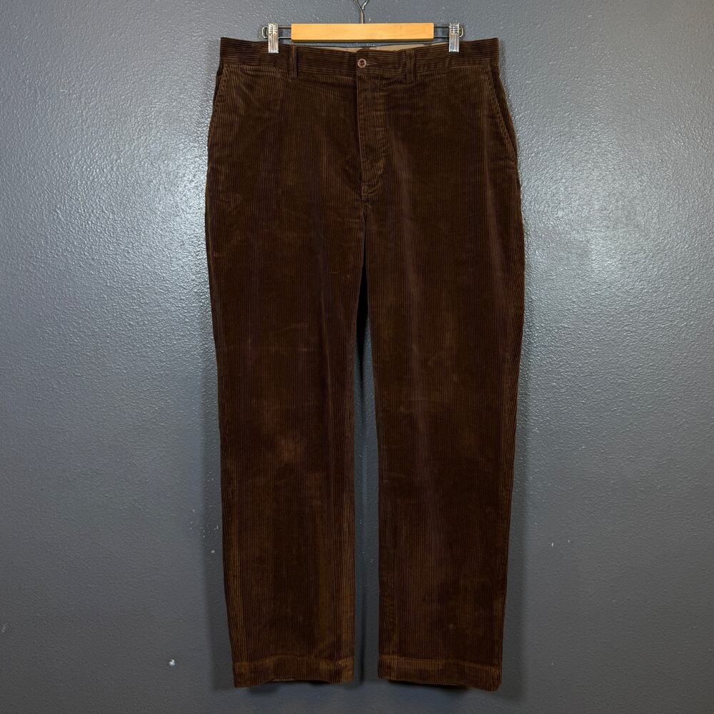 Polo Ralph Lauren 36/32 men’s brown Corduroy velvet vintage chino pants